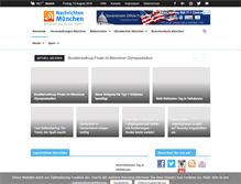 Tablet Screenshot of nachrichten-muenchen.com